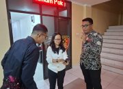 Bupati Sigi Rizal Intjenae Klarifikasi Laporan Dugaan Pencemaran Nama Baik Di Polda Sulteng.