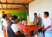 Jalin Sinergi Kamtibmas, Kapolres Sigi Silaturahmi ke Tokoh Adat dan Tokoh Agama Dolo Barat.